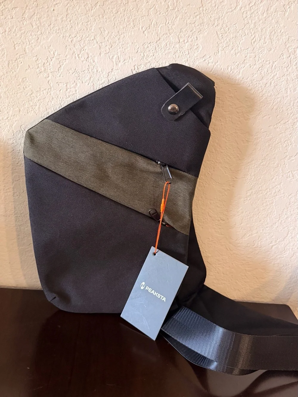 PEAKSTA Anti-Theft Crossbody Sling Bag for Men and Women